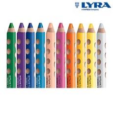 리라 그루브 트리플원 대왕색연필 교정 낱색