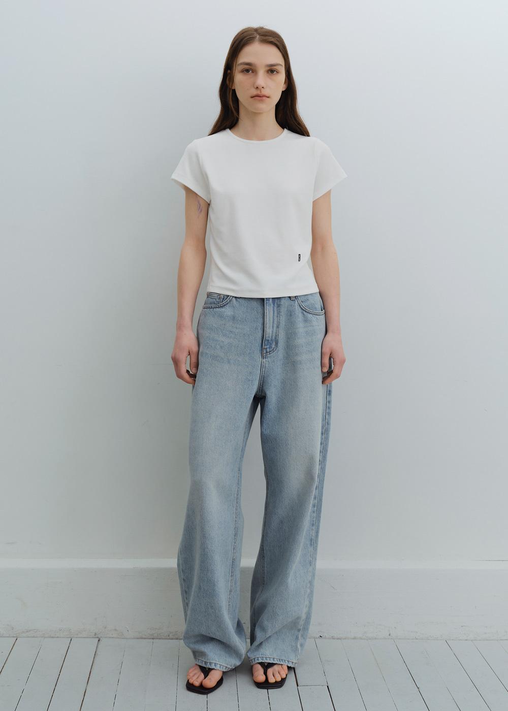 Park loose denim (light blue)