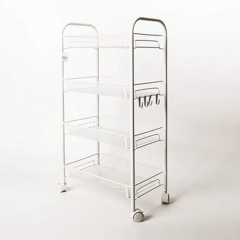 마켓플랜 메쉬 철제 트롤리 4단 - 선반/트롤리 | 쿠팡