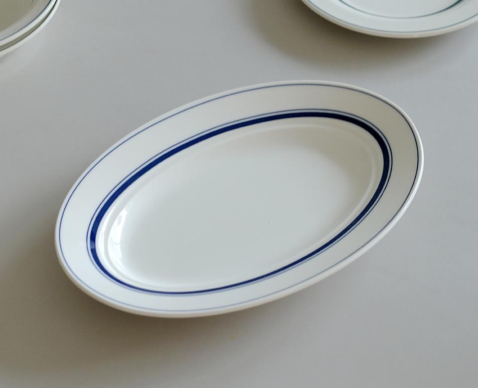 [코요] 컨트리사이드 오발 플레이트 29cm (네이비)