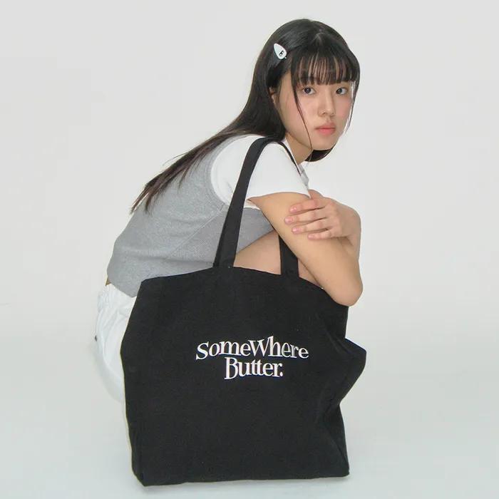 Wave logo eco bag - 5Color