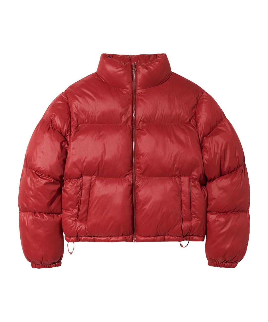 AMES CROP PUFFER PADDING RED