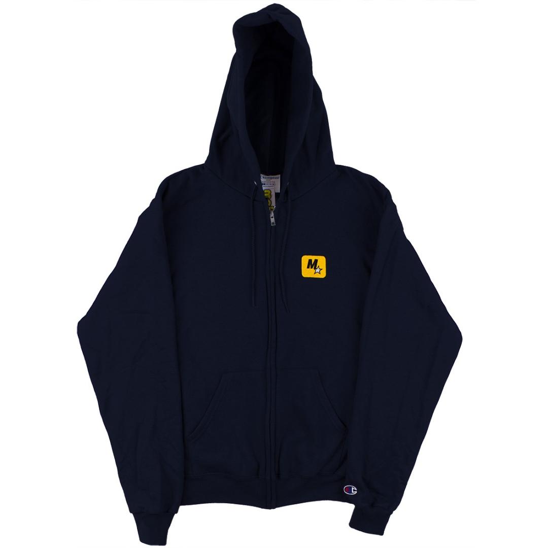 MOLARSTAR Zip-up Hoodie (navy)