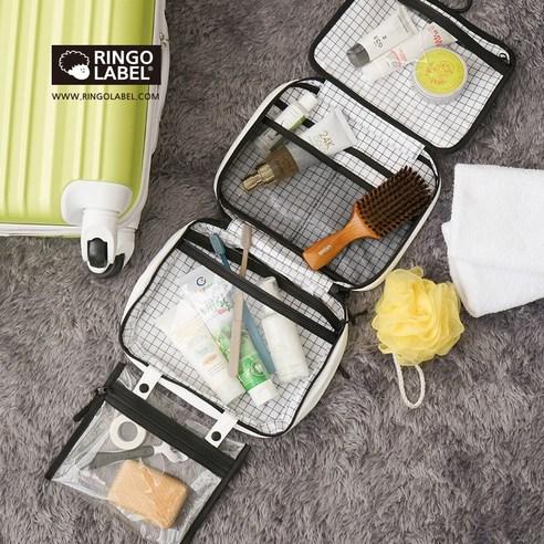 링고 라벨 타이벡 여행용 세면 파우치