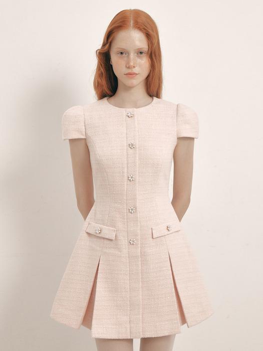 Daisy Tweed Dress(4color)