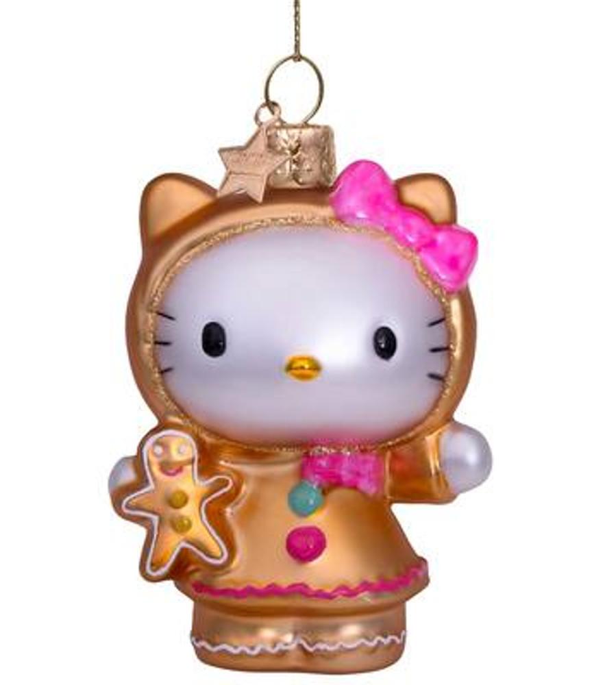 Vondels 본델스 진저브레드 헬로 키티 오너먼트  (9 cm)