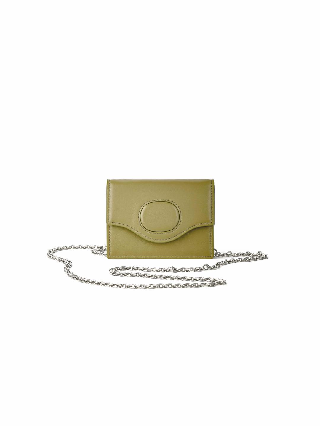 [PRE-ORDER] EGGSHELL PETITE CHAIN BAG_KHAKI (10/5일 예약배송)