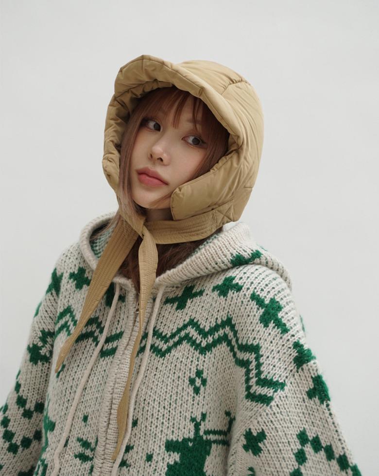 스모키 패딩 트루퍼햇