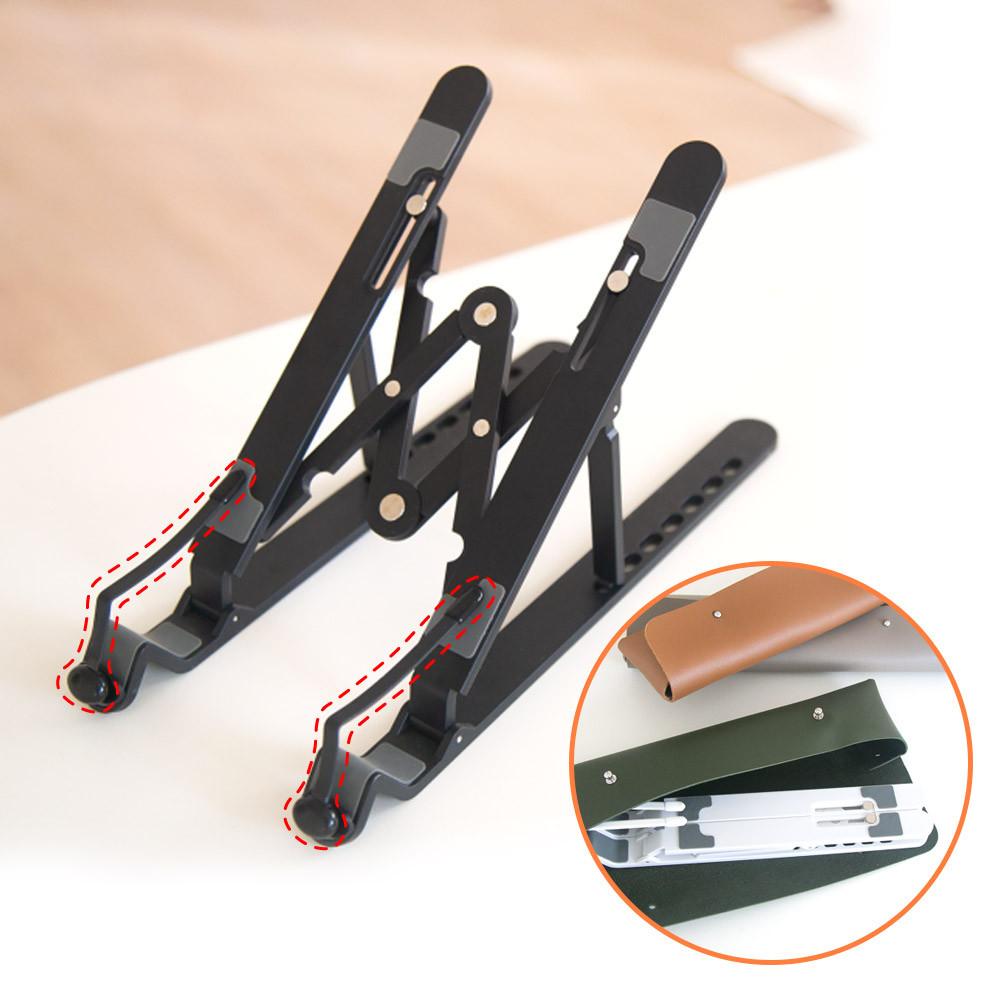 각인가능오브리즈 휴대용독서대+가죽파우치세트 높이조절독서대 북스탠드 책거치대 책받침 거치대