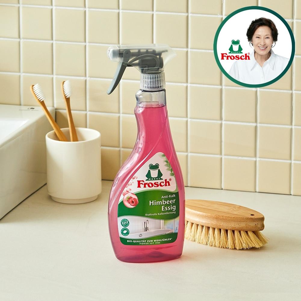 [프로쉬] 욕실 물때 청소 클리너 500ml 4개 구성 / 욕조 수전 샤워기 세면대 물때제거용 스프레이