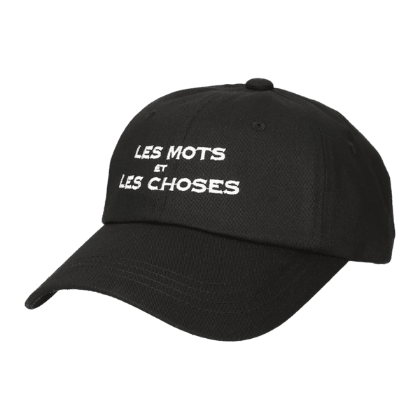 [Sold Out] LES MOTS ET LES CHOSES 말과사물 Black