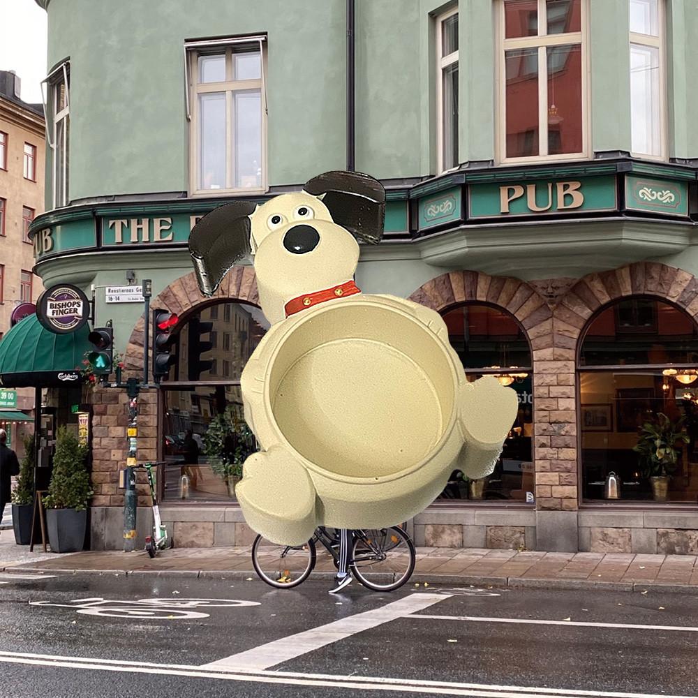 그로밋 캔들 홀더 월레스와 그로밋 강아지 세라믹 홀더 받침