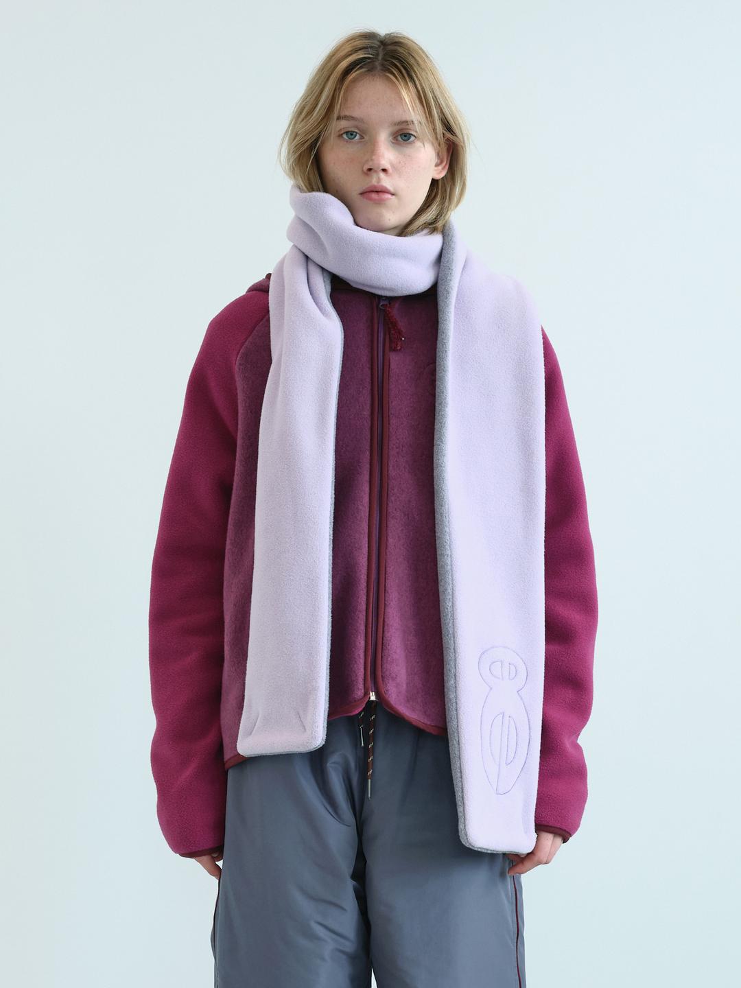 플리스 머플러 (Lavender)