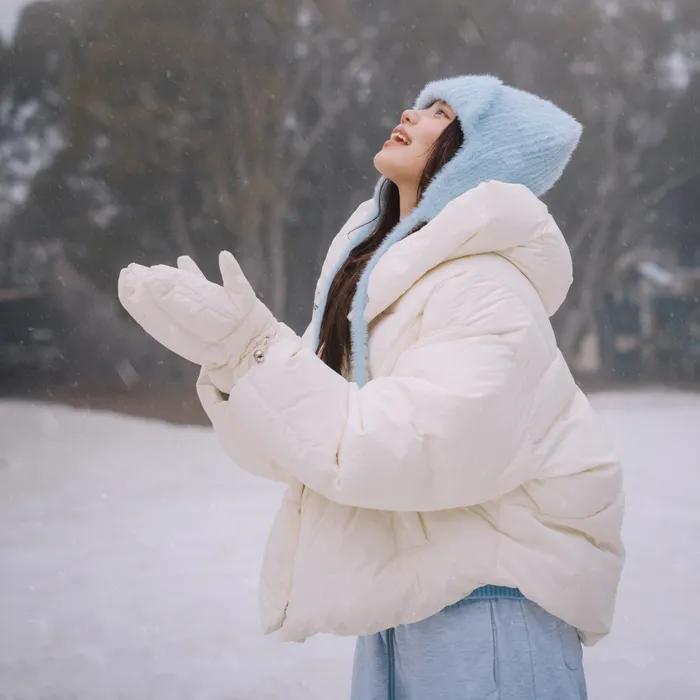 옵션 장갑 구스 다운 점퍼 NEP5XMA02_03