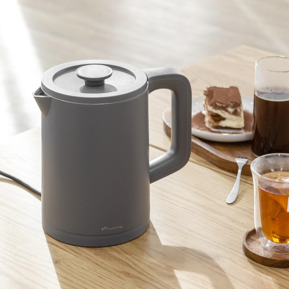 허밍 통주물형 무선 전기포트 HMK-2112G / HMK-2112W 온도조절 전기보온포트