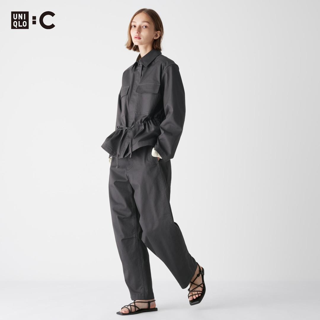 코튼와이드팬츠(셋업가능) | UNIQLO KR