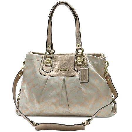 코치 패브릭 2WAY