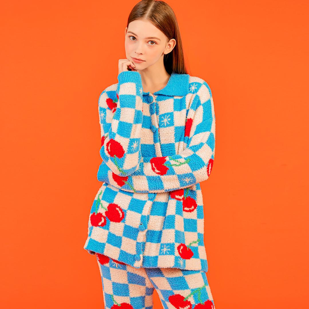 파자마 세트(롱)_Cherry