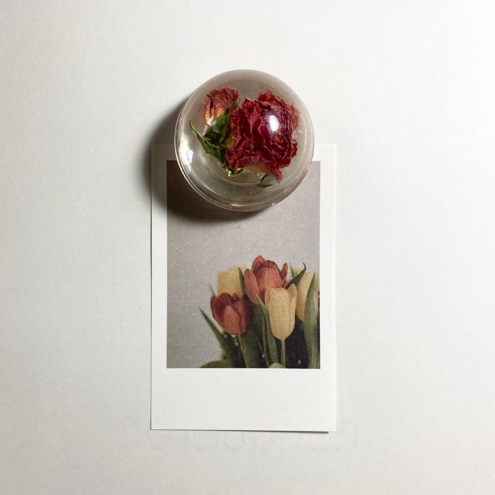 꽃을 담은 그립톡