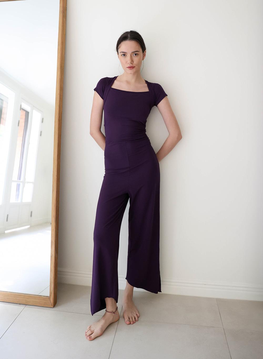 조이 점프수트 - 퍼플