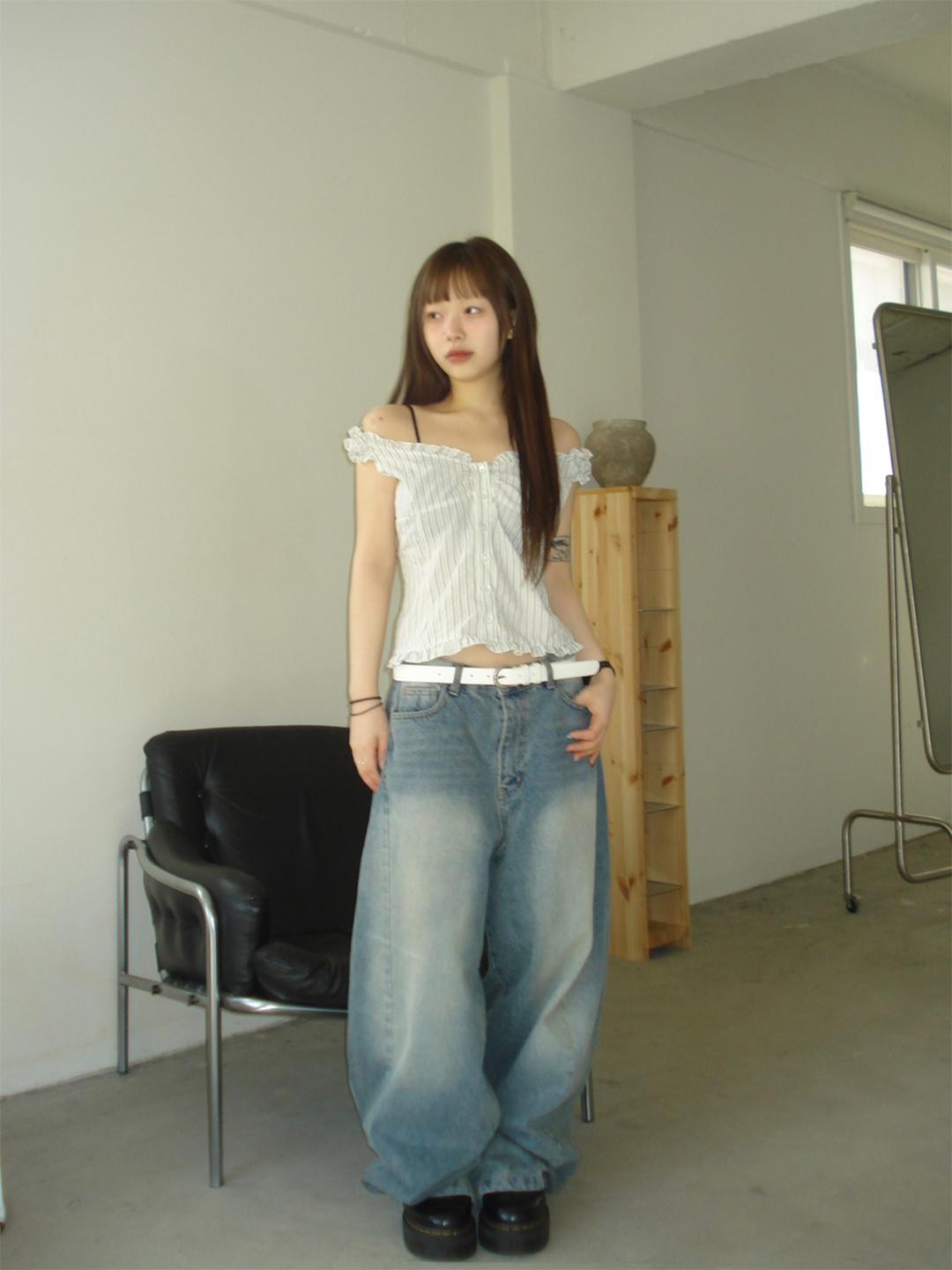 vily frill blouse