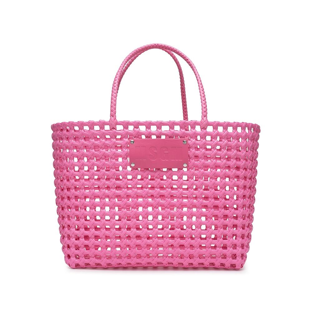 엠에스지엠 바스켓 네트백  - 푸시아 (3441MDZ48 632 15)