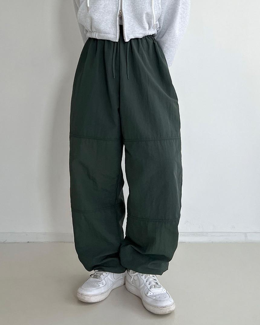 [unisex] 메로 나일론 스트링 팬츠 (3color)