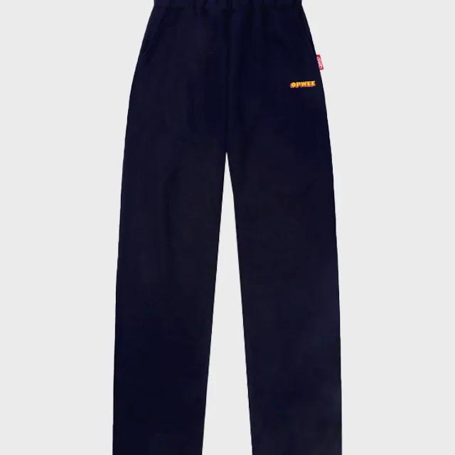 카툰 와이드롱팬츠 / 봄 가을 간절기 트레이닝 운동복 스판 밴딩 와이드핏 데일리 일상 면