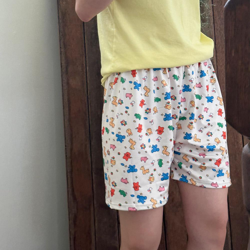 자체제작 말랑 파자마 팬츠 택1 여성 잠옷 바지 기본 캐릭터 편안한 이지웨어