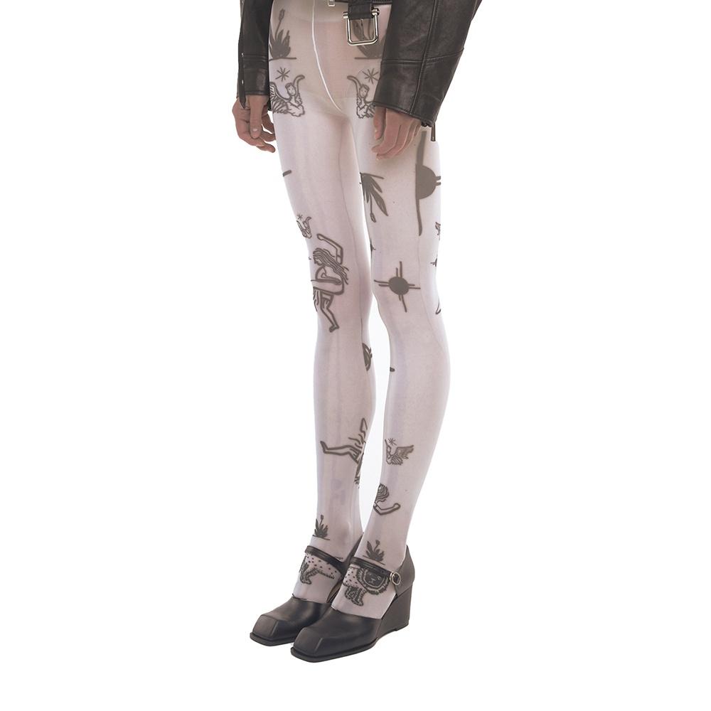 DRAWING TIGHTS [IVORY]