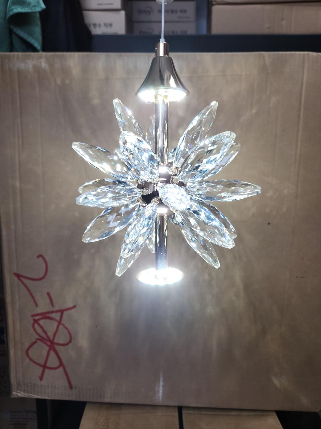 눈송이 펜던트 조명 3색 (조립식) | 후루츠패밀리