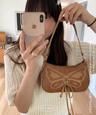 vintage butterfly shoulder bag