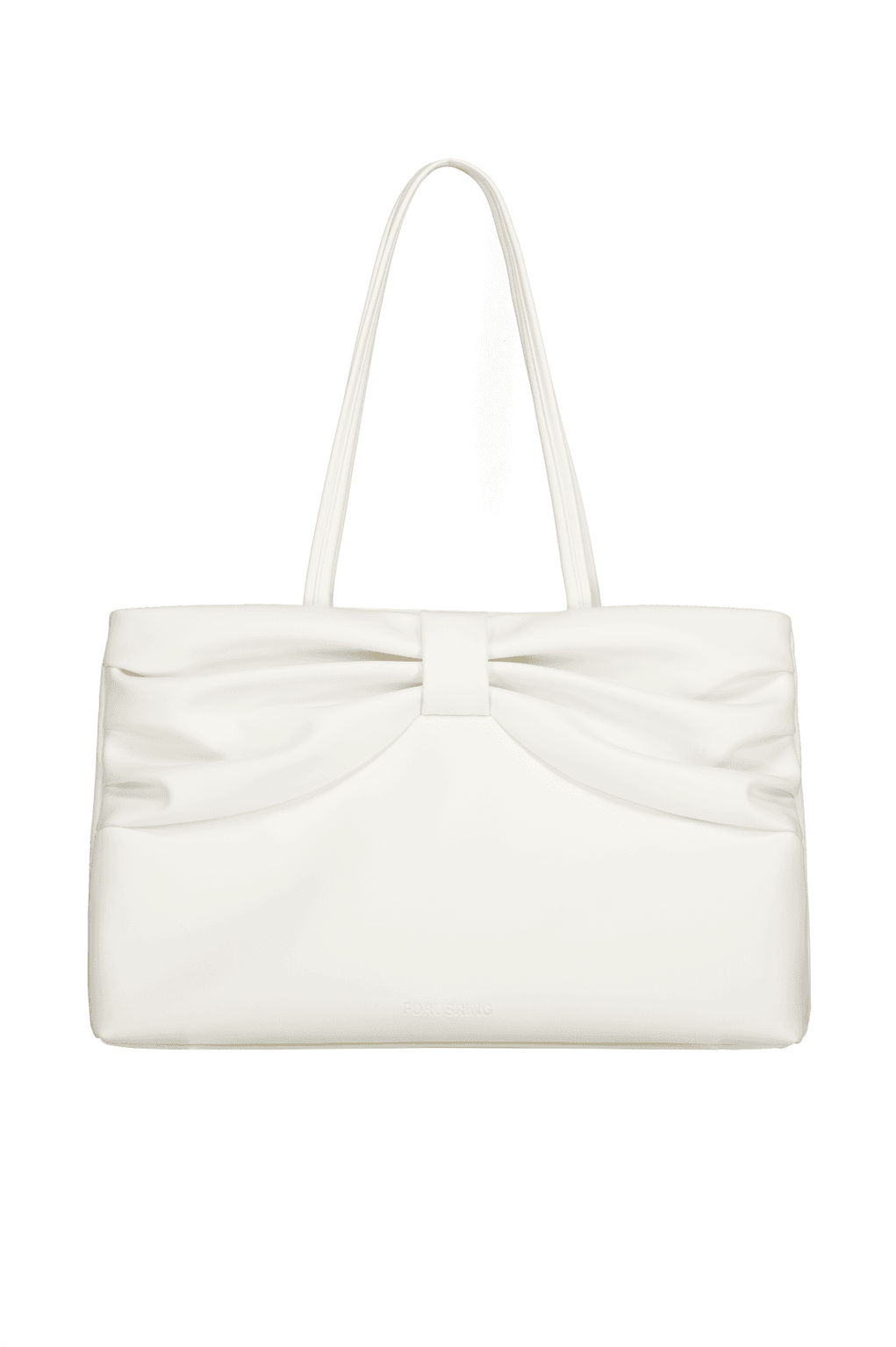 RIBBON DOT BAG [WHITE]