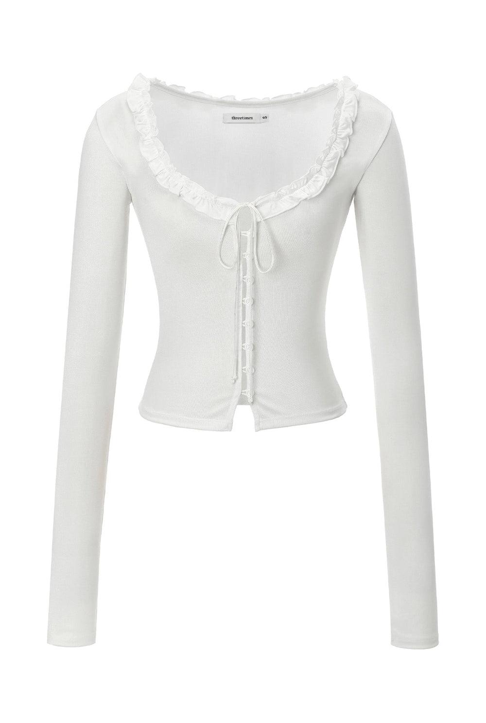 Glossy cardigan
