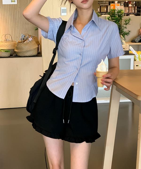 리얼코코 [+반팔/10만장돌파/made] 로셀 라인 셔츠