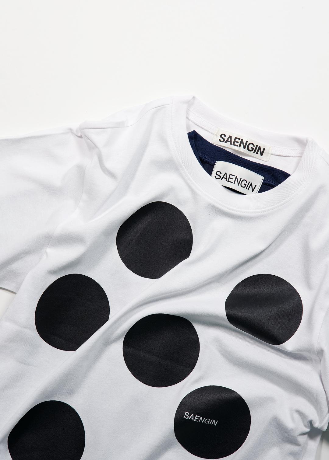 DOT T-SHIRT - WHITE