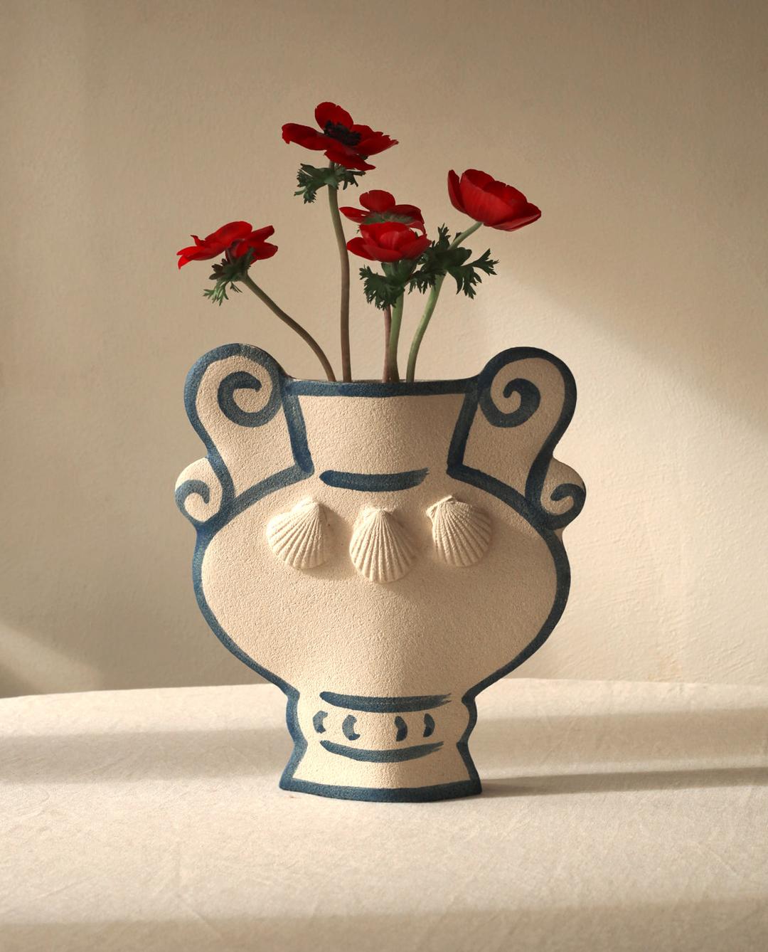 ‘Krater N°4' Ceramic Vase