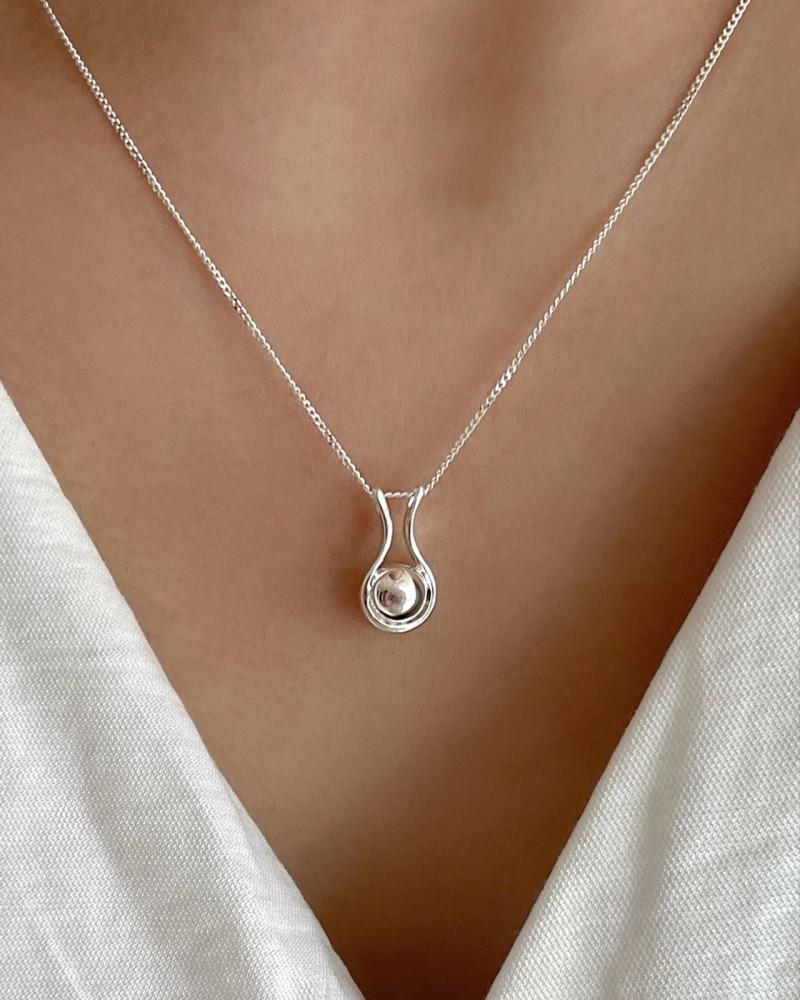 Wish ball necklace 위시볼 네크리스 (실버925)