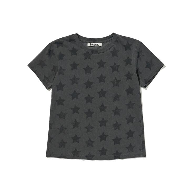 lotsyou_Bella vintage star tee Charcoal