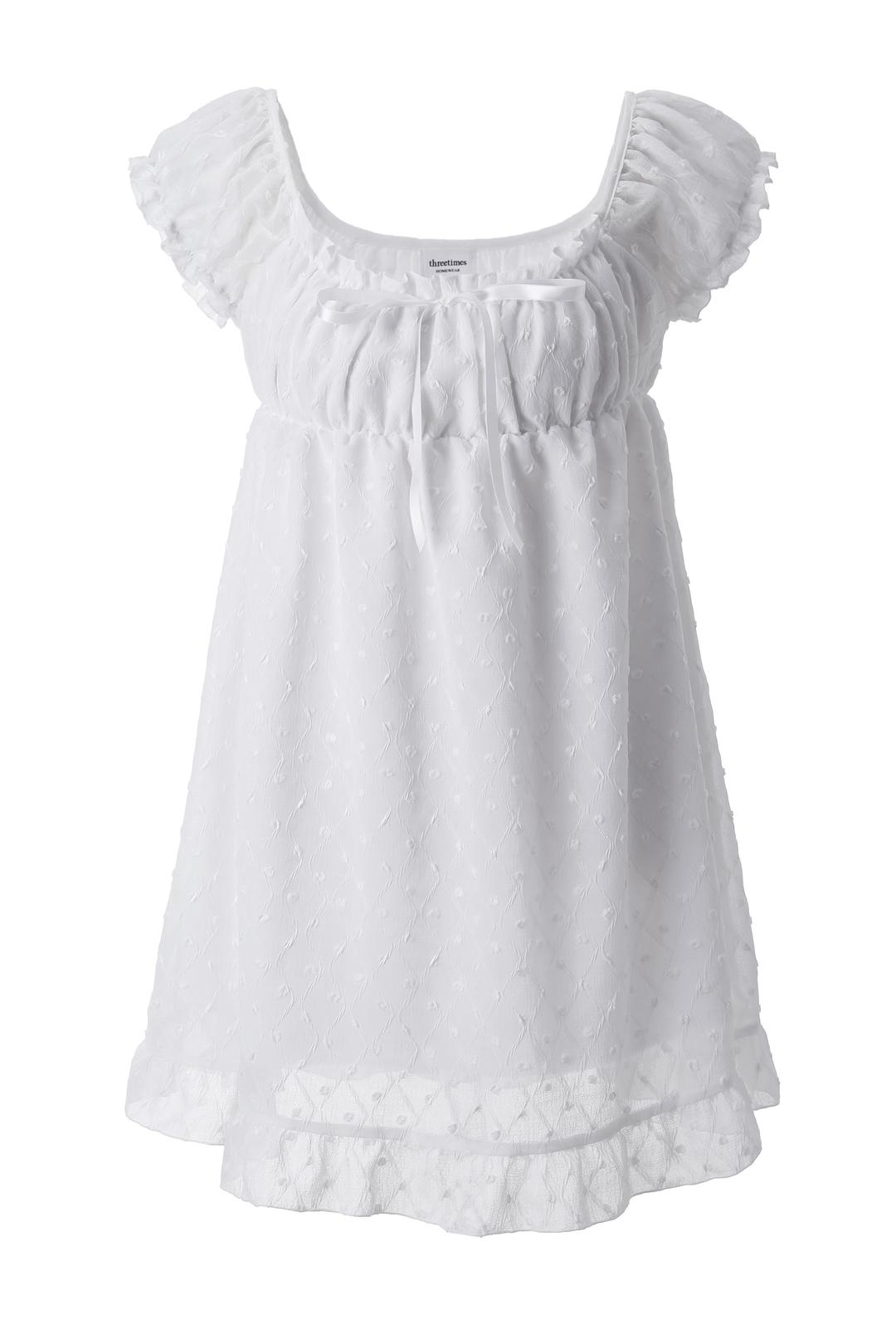 Diamond chiffon night dress