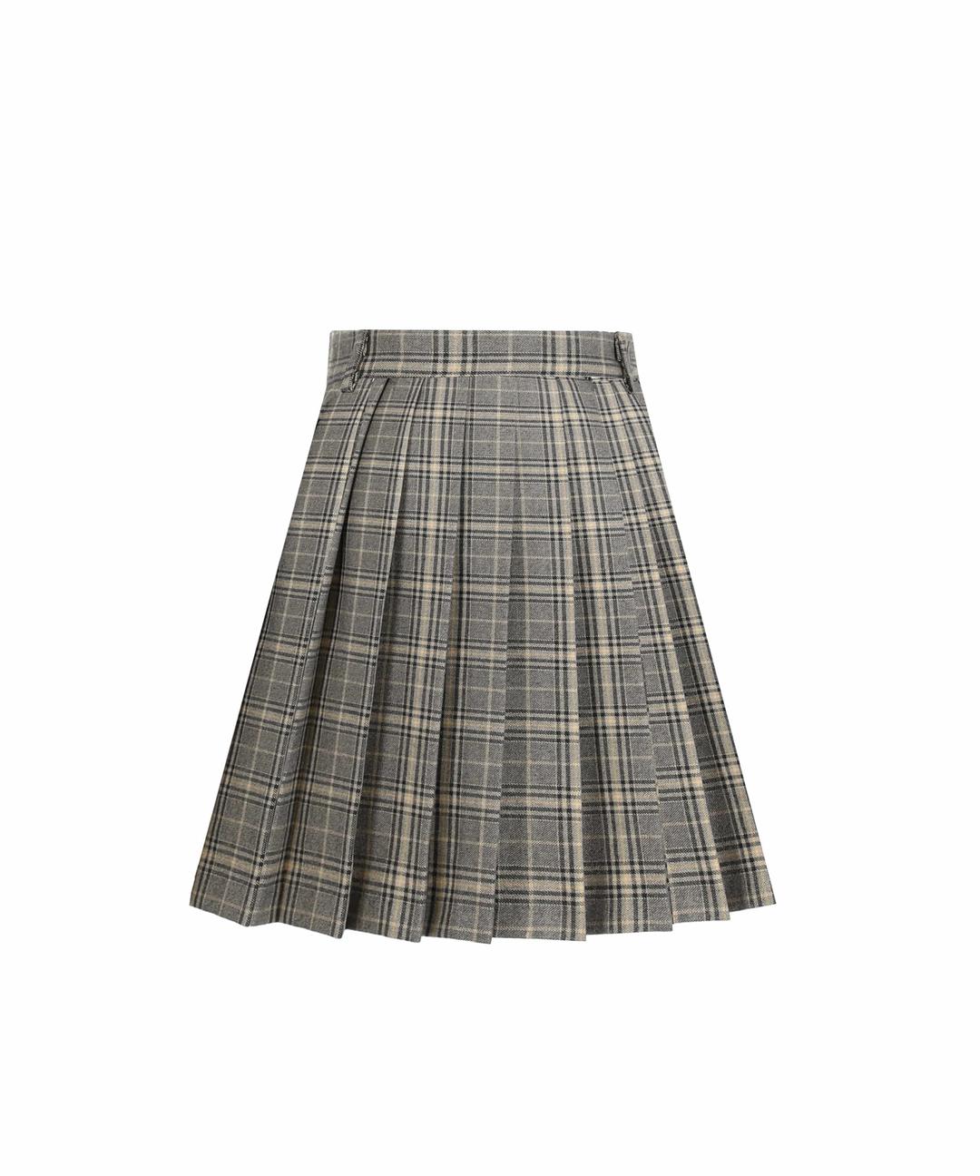 Dainty check skirt