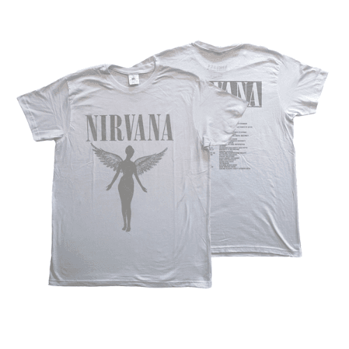 NIRVANA / In Utero Tour  (T-Shirt +Back Print)