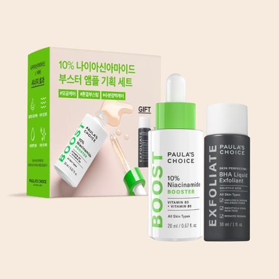 폴라초이스 10% 나이아신아마이드 부스터 앰플 20ml 기획 (+바하리퀴드 30ml)