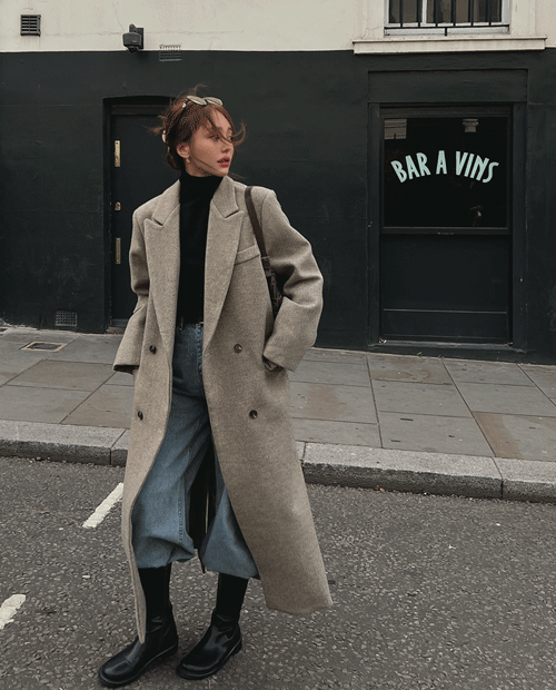 헤일렛 맥시 롱 코트 ( 3color )