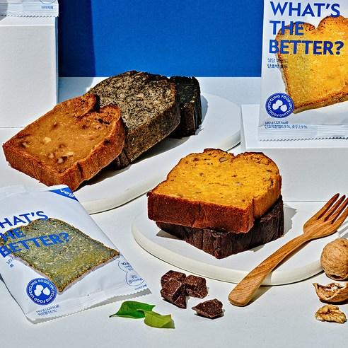 널담 단백질 저당 파운드케이크 140g 5개 (다크초코/흑임자/단호박호두/쑥/당근) 100% 비건빵 - 기타 베이커리 | 쿠팡