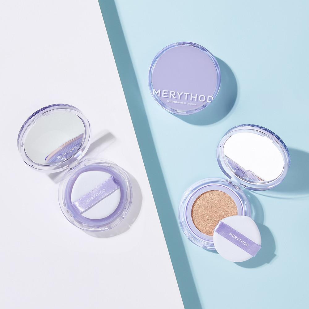 메리쏘드 릴커버 프루프 쿠션 11g SPF50+ PA+++ 여름쿠션 팩트 파운데이션