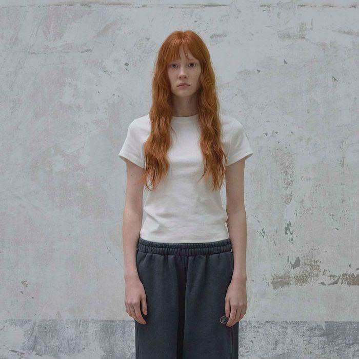 BASIC SIMPLE  T-SHIRT, WHITE