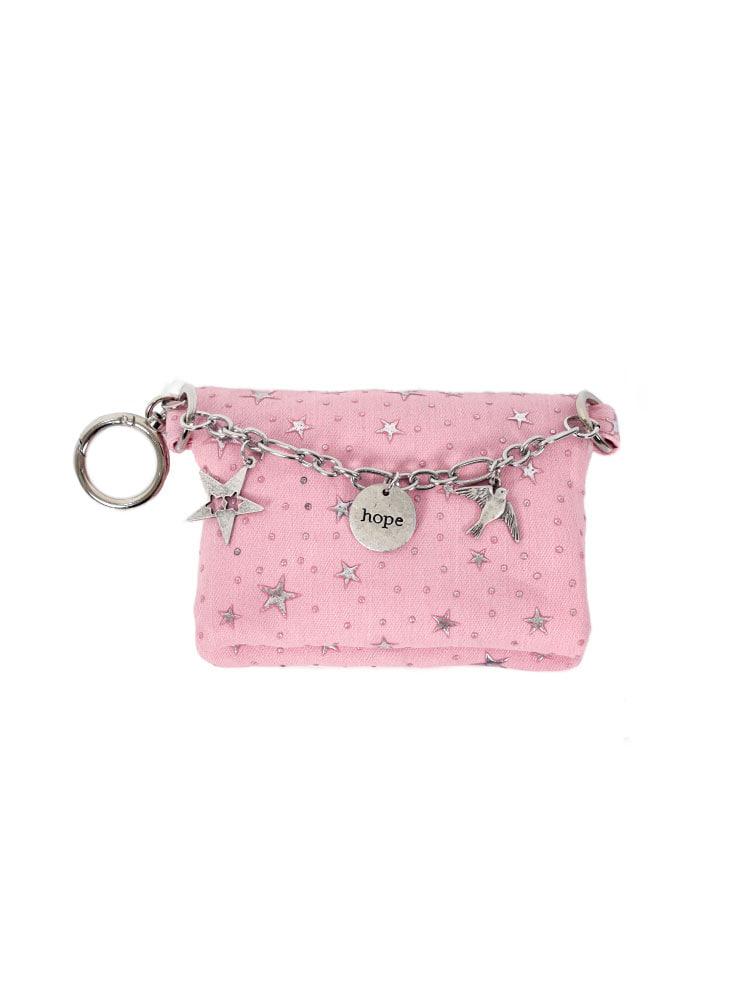Star Chain wallet_pink