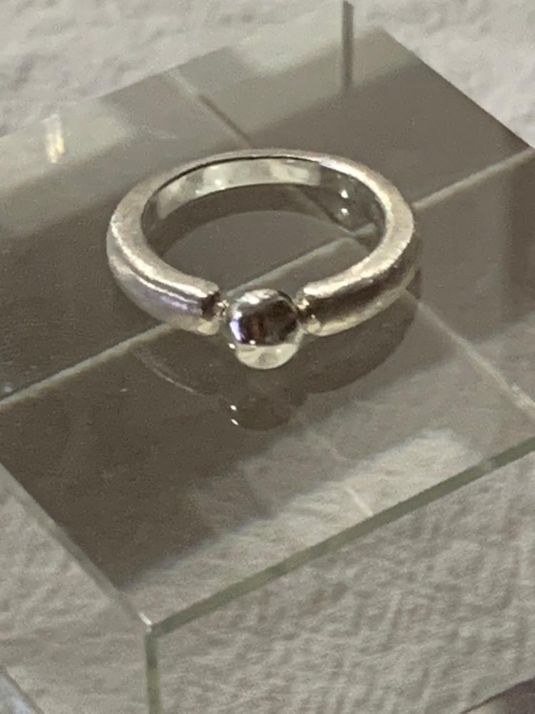 (키치앤피피)실버925  mini ball 매트링