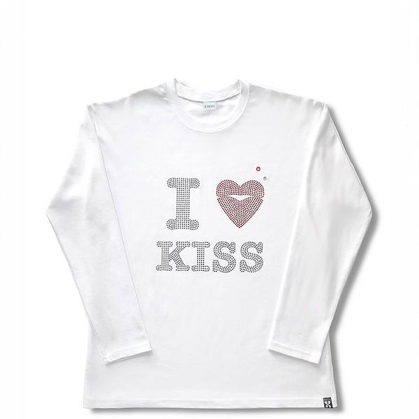 I ꢂ KISS TEE IN WHITE